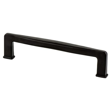 Berenson 1251-1055-P 128 mm CC Subtle Surge Pull with Matte Black 1251-1055-P